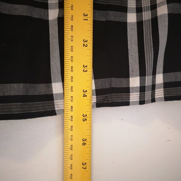 Beechers Brook Ladies Lightweight Black & White Plaid Coat - Picture 12 of 12